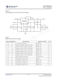 ACT4533YH-T Datasheet Page 10
