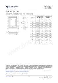 ACT4533YH-T Datasheet Page 15