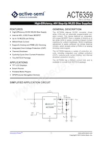 ACT6359US-T Datasheet Cover