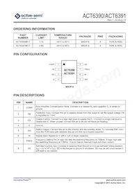 ACT6390MH-T Datasheet Page 2