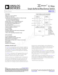 AD8153ACPZ-RL7 Datasheet Cover