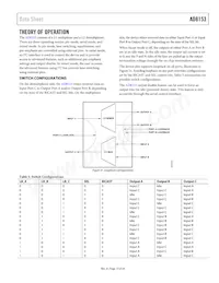 AD8153ACPZ-RL7 Datasheet Page 13