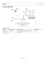 AD8153ACPZ-RL7 Datasheet Page 22