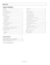 ADAU1592ACPZ-RL Datasheet Page 2