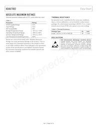 ADAU7002ACBZ-RL Datasheet Page 4