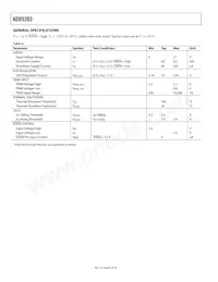 ADD5203ACPZ-RL Datasheet Page 6