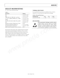 ADD5203ACPZ-RL Datasheet Pagina 7