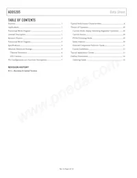 ADD5205ACPZ-RL Datasheet Pagina 2