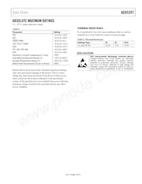 ADD5207ACPZ-RL Datasheet Page 7