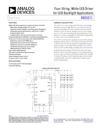 ADD5211ACPZ-RL Datasheet Copertura