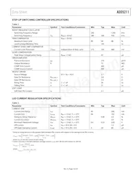 ADD5211ACPZ-RL Datasheet Page 5