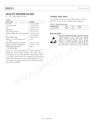 ADD5211ACPZ-RL Datasheet Page 6