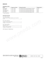 ADG3245BRU Datasheet Page 12