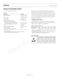 ADM8845ACPZ-REEL Datasheet Page 4