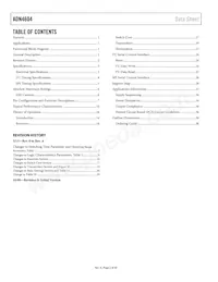 ADN4604ASVZ-RL Datasheet Page 2