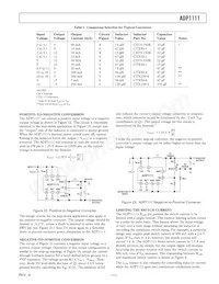ADP1111ARZ-REEL Datasheet Page 11