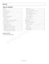ADP5501ACPZ-RL Datasheet Pagina 2