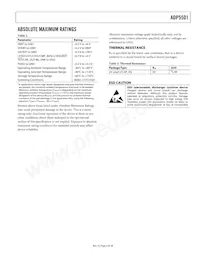 ADP5501ACPZ-RL Datasheet Page 5