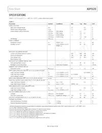 ADP5520ACPZ-R7 Datasheet Page 3