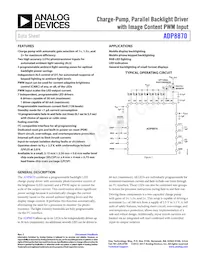 ADP8870ACBZ-R7 Datasheet Copertura