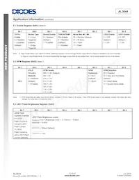 AL3644TTCH12-7 Datasheet Page 17
