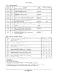 AMIS30523C5231G Datasheet Page 4