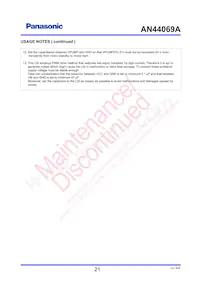 AN44069A-VF Datasheet Pagina 21