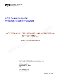 AOZ1017HAI Datasheet Page 22