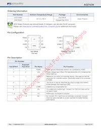 AOZ1034PI Datasheet Page 2