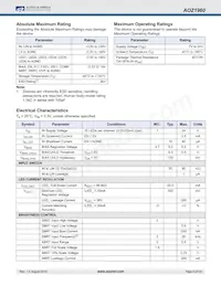 AOZ1960DI Datasheet Page 6