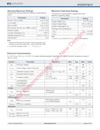 AOZ2237QI-01 Datasheet Page 5