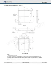 AOZ5066QI-01 Datasheet Page 13