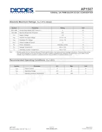 AP1507-33D5-13 Datasheet Page 4