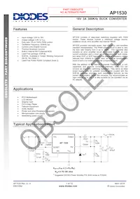AP1530SL-13 Datasheet Cover
