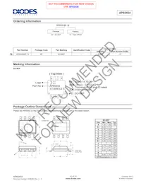 AP65454SP-13 Datasheet Page 12
