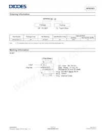 AP65503SP-13 Datasheet Page 13