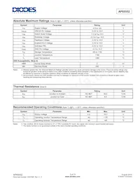 AP65552SP-13 Datasheet Pagina 3