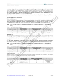 AS1113-BQFR Datasheet Pagina 13