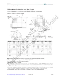 AS1113-BQFR Datasheet Pagina 22