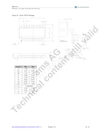 AS1113-BQFR Datasheet Pagina 23