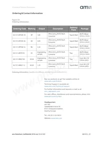 AS1313-BTDM-33 Datasheet Page 21