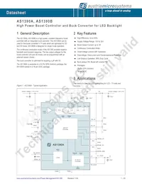 AS1390A-BQFT-6K Datasheet Page 2