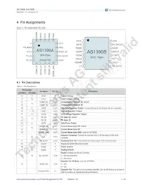 AS1390A-BQFT-6K Datasheet Pagina 4