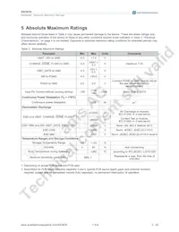 AS3635-ZWLT Datasheet Page 4