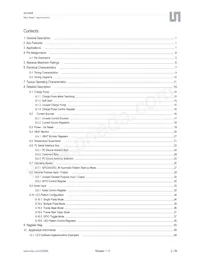 AS3668-BWLT Datasheet Page 2