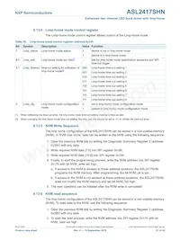 ASL2417SHNY Datasheet Page 21