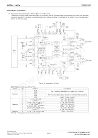 BD28411MUV-E2數據表 頁面 20