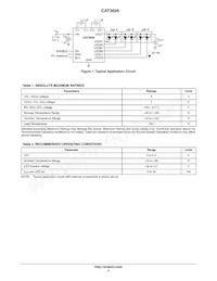 CAT3626HV4-T2 Datasheet Page 2