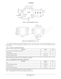 CAT3643HV2-GT2 Datasheet Page 2