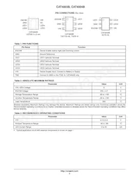 CAT4003BTD-GT3數據表 頁面 3